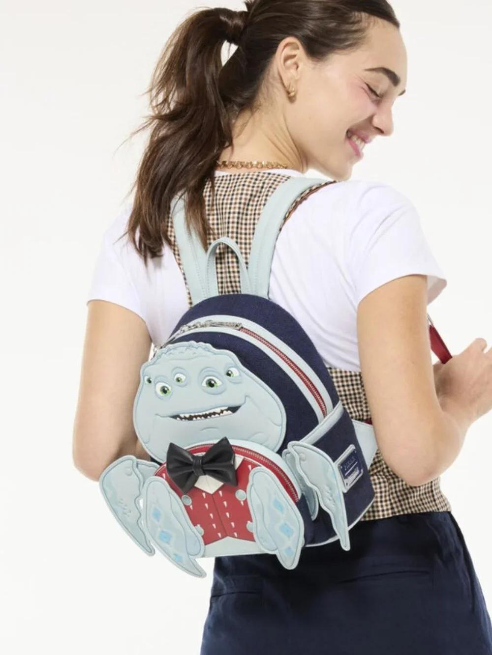 Loungefly Monsters Inc Henry J Waternoose Cosplay Mini Backpack NWT
